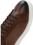 Erkek Taba Bağcıklı Deri Sneaker 25SFD6204FT 9