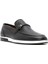 Erkek Siyah Deri Casual Loafer 25SFD6006FT 6