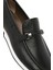 Erkek Siyah Deri Casual Loafer 25SFD6006FT 9
