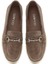 Kadın Vizon Dolgu Topuklu Süet Deri Comfort Loafer 25SFD151710 7