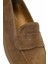 Kadın Taba Süet Deri Loafer 25SFD510010 9