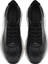 Erkek Siyah Bağcıklı Kalın Tabanlı Deri Sneaker 25SFD622014 7