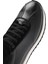 Erkek Siyah Bağcıklı Kalın Tabanlı Deri Sneaker 25SFD622014 9