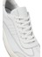 Erkek Beyaz Bağcıklı Deri Sneaker 25SFD688418 9