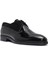 Erkek Siyah Bağcıklı Rugan Deri Klasik Ayakkabı 25SFD621716 6