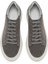 Erkek Gri Bağcıklı Kalın Tabanlı Süet Deri Sneaker 25SFD612910 7