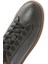 Erkek Haki Bağcıklı Kalın Tabanlı Deri Sneaker 25SFD6124FT 9