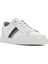 Erkek Beyaz Bağcıklı Deri Sneaker 25SFD674618 6