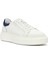 Erkek Beyaz Bağcıklı Deri Sneaker 25SFD612918 6