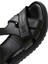 Kadın Siyah Bantlı Deri Comfort Sandalet 25SFD340318 8