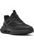 Erkek Siyah Kalın Tabanlı Bağcıklı Kumaş Sneaker 25SFD695414 6
