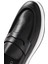 Erkek Siyah Makosen Deri Loafer 25SFD633018 9