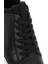 Erkek Siyah Bağcıklı Deri Sneaker 25SFD632918 9