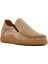Erkek Bej Nubuk Deri Casual Loafer 25SFD8000V3 6