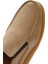 Erkek Bej Nubuk Deri Casual Loafer 25SFD8000V3 8