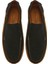 Erkek Siyah Nubuk Deri Casual Loafer 25SFD8000V3 7