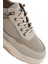 Erkek Bej Bağcıklı Deri Sneaker 25SFD693714 9