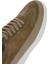 Erkek Vizon Bağcıklı Kalın Tabanlı Deri Sneaker 25SFD700214 8