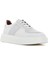 Erkek Beyaz Bağcıklı Deri Sneaker 25SFD724318 6