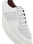 Erkek Beyaz Bağcıklı Deri Sneaker 25SFD724318 9