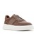 Erkek Bej Bağcıklı Kalın Tabanlı Süet Deri Sneaker 25SFD724310 6