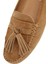 Kadın Camel Püsküllü Süet Deri Loafer 25SFD290710 9