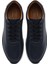Erkek Lacivert Bağcıklı Deri Casual Sneaker 25SFD6741DI 7