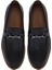 Erkek Siyah Deri Casual Loafer 25SFD722218 7
