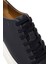 Erkek Lacivert Bağcıklı Kalın Tabanlı Deri Sneaker 25SFD6107FT 9