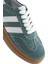 Kadın Yeşil Bağcıklı Kalın Tabanlı Süet Deri Sneaker 25SFD511010 9