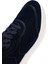 Erkek Lacivert Kalın Tabanlı Bağcıklı Süet Deri Sneaker U46LFA00022C4064 9