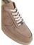 Erkek Vizon Bağcıklı Nubuk Deri Sneaker 25SFD6761V3 9