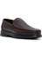 Erkek Kahverengi Deri Comfort Loafer 25SFD6763FT 6