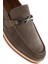 Erkek Vizon Süet Deri Casual Loafer 25SFD722210 9