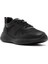 Erkek Siyah Bağcıklı Kalın Tabanlı Deri Casual Sneaker 25SFD756314 6
