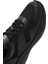 Erkek Siyah Bağcıklı Kalın Tabanlı Deri Casual Sneaker 25SFD756314 9