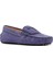 Kadın Lacivert Süet Deri Loafer 25SFD291010 6