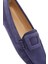 Kadın Lacivert Süet Deri Loafer 25SFD291010 10