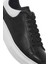 Erkek Siyah Bağcıklı Kalın Tabanlı Deri Sneaker 25SFD752218 9