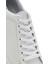 Erkek Beyaz Bağcıklı Deri Sneaker 25SFD650618 8