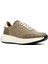 Erkek Yeşil Bağcıklı Kalın Tabanlı Nubuk Deri Sneaker 25SFD6505V3 6