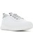 Kadın Beyaz Bağcıklı Deri Sneaker 25SFD501918 6