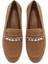 Kadın Taba Tokalı Süet Deri Loafer 25SFD160410 7