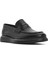 Erkek Siyah Deri Casual Loafer 25SFD790118 6