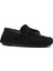Erkek Siyah Süet Deri Loafer 25SFD633110 6