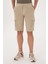 Erkek Açık Haki Şort (Örme) 50285309-VR183 2