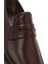 Erkek Kahverengi Deri Klasik Loafer 25SFD602118 8
