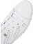 Kadın Beyaz Bağcıklı Desenli Deri Comfort Sneaker 25SFD5006FT 10