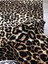 %100 Pamuk Leopar Desen Lüx Viskon Kumaş En 150CM 2