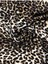 %100 Pamuk Leopar Desen Lüx Viskon Kumaş En 150CM 3